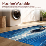 Dynamic Intricate Antelope Artwork(Blue)