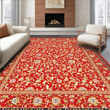 Playful Colorful Floral Design(Red)
