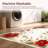 Elegant Earthy Floral Fusion(Red)