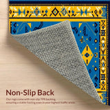 Tribal Blue Vibrant Talisman Design(Blue)