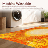 Joyful Multicolored Sun Design(Orange)