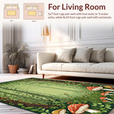 Cozy Vintage Flourish Elements(Green)