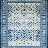 Elegant Lattice Design in Blue(Blue)