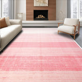 Ultra Soft Area Rug, Non Slip, Stain Resistant, Washable Area Rugs for Living Room, Bedroom, Modern Non-Skid Baby Room Soft Rug(Pink)