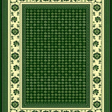 Elegant Green Floral Design(Green)