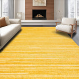 Ultra Soft Area Rug, Non Slip, Stain Resistant, Washable Area Rugs for Living Room, Bedroom, Lively Shaggy Warmth Accents(Yellow)