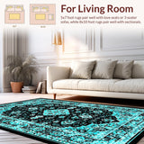 Contemporary Vibrant Abstract Design(Black)