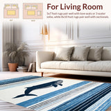 Chic Nautical Whale Aesthetic(Blue)