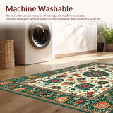Rustic Colorful Trellis Design(Ivory)