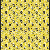 Ultra Soft Area Rug, Non Slip, Stain Resistant, Washable Area Rugs for Living Room, Bedroom, Sophisticated Yellow Petal Composition(Yellow)