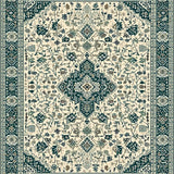 Ultra Soft Area Rug, Non Slip, Stain Resistant, Washable Area Rugs for Living Room, Bedroom, Elegant Tribal Patterned Aesthetic(Beige)
