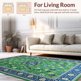 Elegant Transitional Tiled Motif(Green)