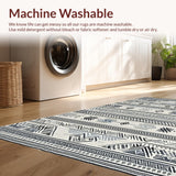 Artistic Abstract Monochrome Motif(Black)