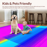 Charming Shaggy Rainbow Delight(Pink)