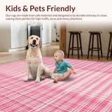 Elegant Dual Tone Patterned Flair(Pink)