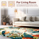 Striking Pastel Floral Theme(Ivory)