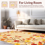 Vibrant Floral Statement(Beige)