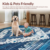 Chic Vintage Lattice Aesthetic(Blue)