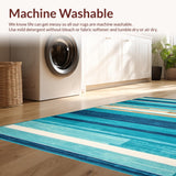 Dynamic Aqua Blue Surf Design(Blue)