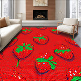 Charming Rustic Strawberry Blossom(Red)