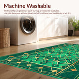 Contemporary Geometric Luxe Vibe(Green)