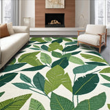 Ultra Soft Area Rug, Non Slip, Stain Resistant, Washable Area Rugs for Living Room, Bedroom, Serene Nature-Inspired Bath Accessory(Green)