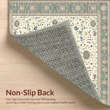 Beige Medallion Area Circular Ivory Patterned(Beige)