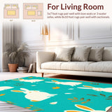 Contemporary Blue Toned Decorative(Blue)