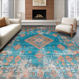 Elegant Tiled Patterned Design(Blue)