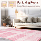 Chic Plush Abstract Harmony(Pink)