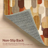 Autumnal Harvest Collection Area Rich Earth Tones Beige Brown(Beige)