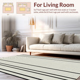 Chic Abstract Dual Tone Lines(Black)