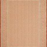Ultra Soft Area Rug, Non Slip, Stain Resistant, Washable Area Rugs for Living Room, Bedroom, Woven Neutral Area(Orange)