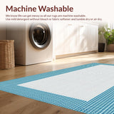 Ivory Abstract Patterned Delight(Blue)