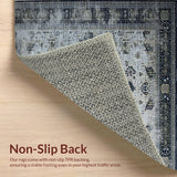 Artistic Retro Symmetrical Elements(Blue)