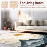 Contemporary Earthy Geometric Touch(Beige)