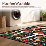 Artistic Mushroom Inspired Composition(Red)