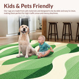 Elegant Contemporary Fluid Design(Green)