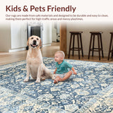 Chic Pastel Vintage Elegance(Blue)