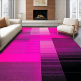 Ultra Soft Area Rug, Non Slip, Stain Resistant, Washable Area Rugs for Living Room, Bedroom, Sophisticated Gradient Tone Visual Appeal(Pink)