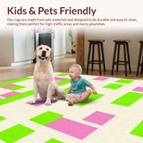 Delightful Multicolor Activity Scene(Beige)