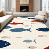 Vibrant Marine Life Visuals(Beige)