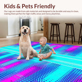 Colorful Child Friendly Activity Mats(Blue)