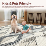 Contemporary Striped Neutral Tones(Beige)