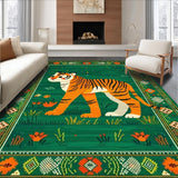 Dynamic Green and Orange Palette(Green)