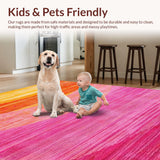 Fun Eclectic Rainbow Artwork(Yellow)