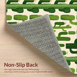 Contemporary Square Plant Aesthetic(Green)