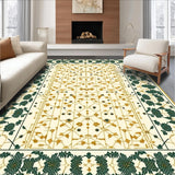 Ultra Soft Area Rug, Non Slip, Stain Resistant, Washable Area Rugs for Living Room, Bedroom, Boho Cream Area(Beige)