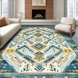 Chic Abstract Cream Aesthetic(Blue)