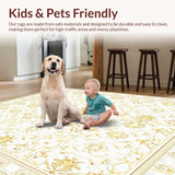 Neutral Beige with Gold Accents(White)